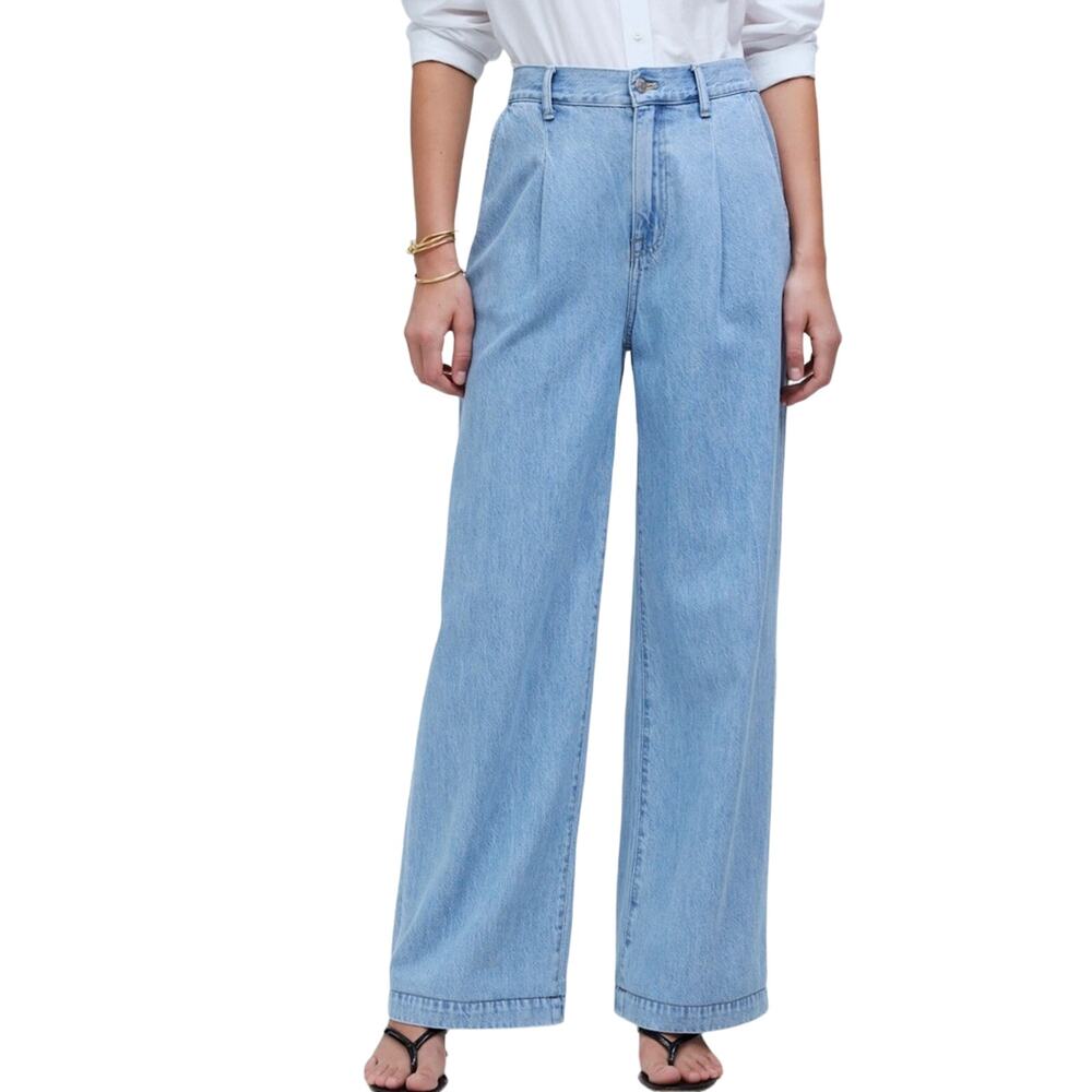 Madewell HARLOW Wide Leg/High Rise Jeans - Picture 3 of 13